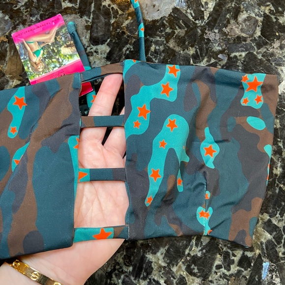 NWT Fede camo print bikini - Picture 6 of 8